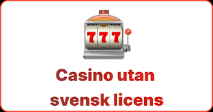 Casino utan svensk licens - En växande trend